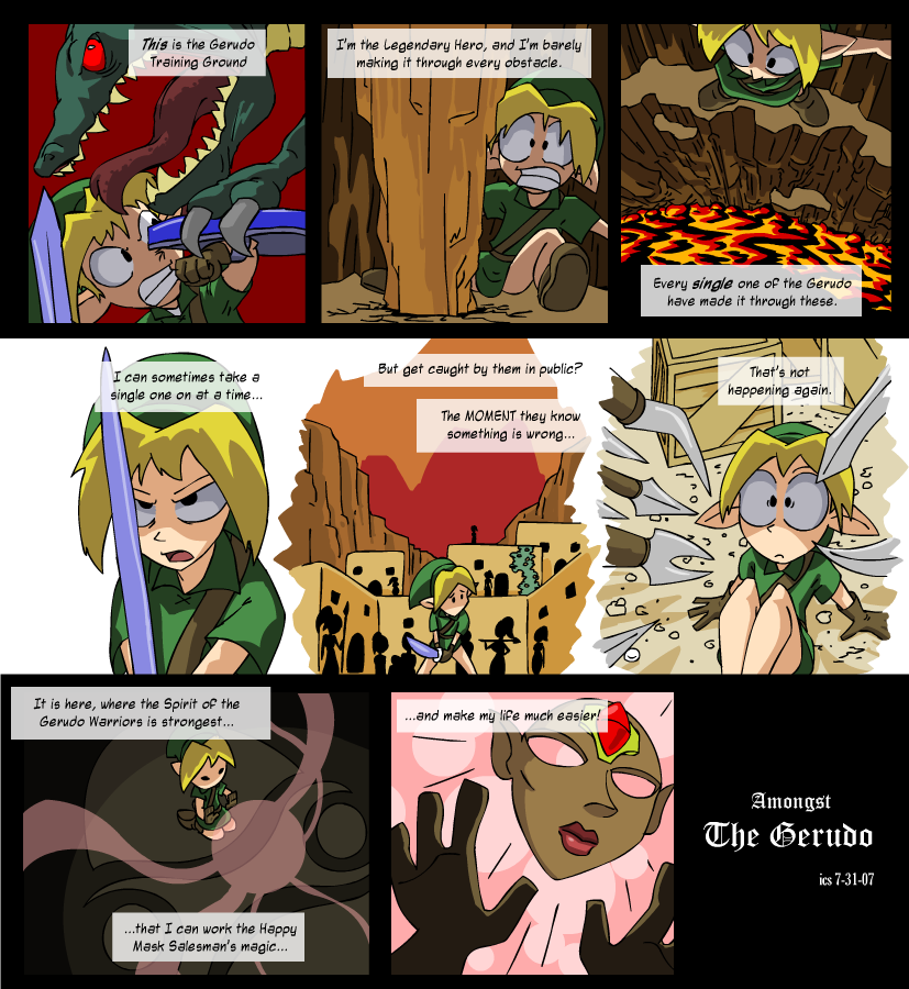 Amongst the Gerudo - Page 1