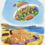 LToon 095 An Audience on the Beach (original by BK Wean)