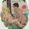 LToon 140 Nude Swap Retreat (original by Doug Sneyd published in Playboy Magazine)