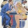 LToon 710 Xmas VG My Place or Yours [original art by Doug Sneyd)
