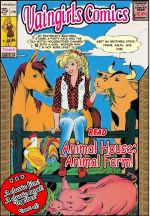A moooving story showing that horsing around by a bunch of macho chauvanist pigs is nothing to crow